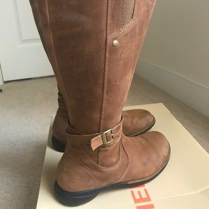 Merrell Tetra Strap Waterproof Chestnut Boots Sz 9
